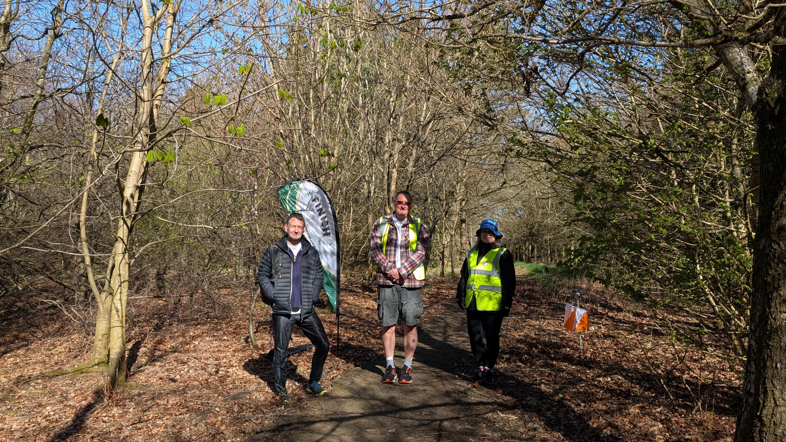 Ready for the first finisher 20250406_Finish